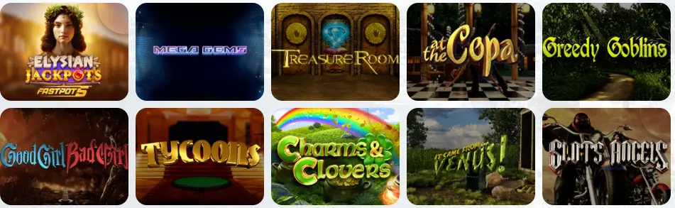 Jackpots at Slotastic Casino